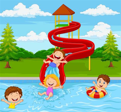 Free Clipart Of Water Parks