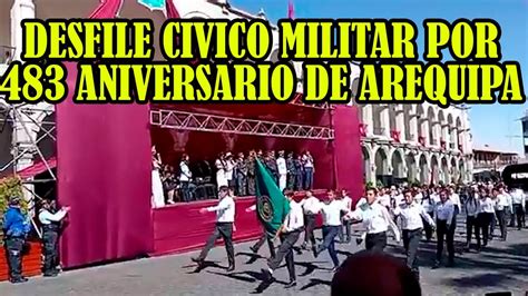 ASI SE LLEVO ACABO EL DESFILE CIVICO POR LOS 483 AÑOS DE LA CIUDAD