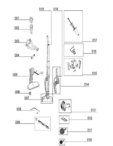 Combiné Suceur Complet pour Aspirateur Electrolux