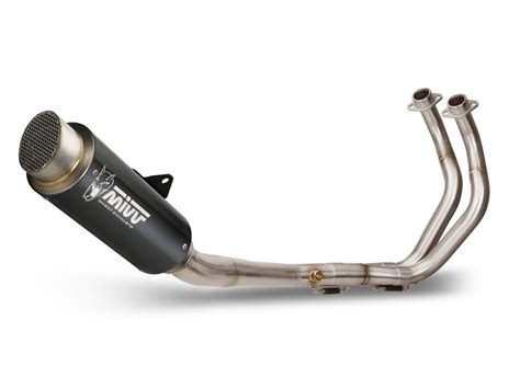 S 055 LXBP COMPLETE EXHAUST 1x1 MIVV SPORT GP PRO STEEL BLACK SUZUKI