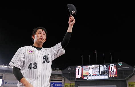 ロッテ小島和哉、プロ初の完投勝利 無四球8奪三振／ライブ詳細 プロ野球ライブ速報写真ニュース 日刊スポーツ