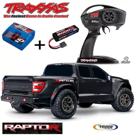 Traxxas Trx101076 4blk Ford Raptor R 4x4 Vxl Black 110 Pro Scale 4a Charger £52491 Picclick Uk