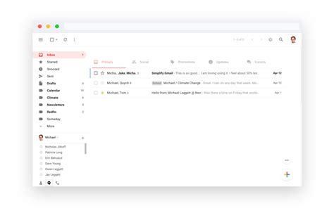 Minimalist Gmail Consulting Edge