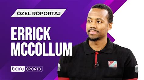 Pınar Karşıyaka nın Yıldızı Errick McCollum Özel Röportajı YouTube