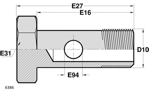 MÂLE MÉTRIQUE ISO Berflex Composants hydrauliques