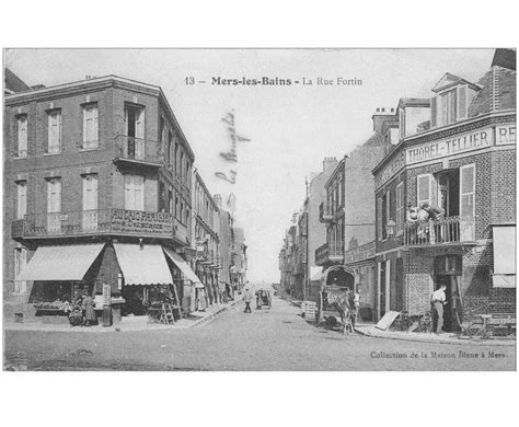 Carte Postale Ancienne Mers Les Bains Au Chic Parisien Rue Fortin