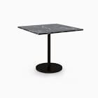 Orbit Dining Table Faux Marble Square West Elm