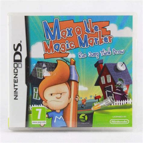 Max The Magic Marker Nintendo Ds Wts Retro K B Spillet Her