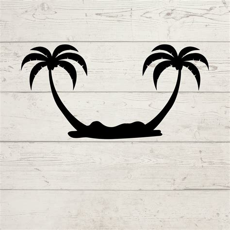 Palm Trees Svg Instant Download Beach Svg Tropical Sunset Etsy