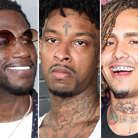 rapper face tattoos