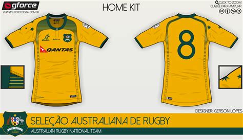 Australian Rugby National Team - Home Kit by gersonlopesfilho on DeviantArt