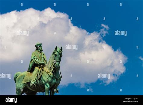 Garibaldi Statue In Milan Italy High Resolution Stock Photography And