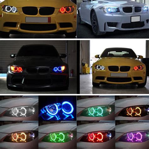 Mm Mm Mm Mm Mm Mm Car Cob Led Angel Eyes Halo Ring Fog