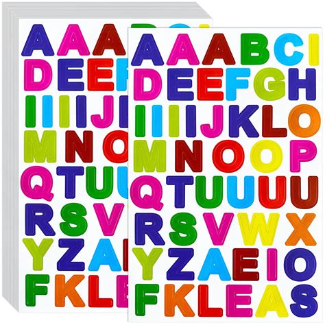 Alphabet Stickers