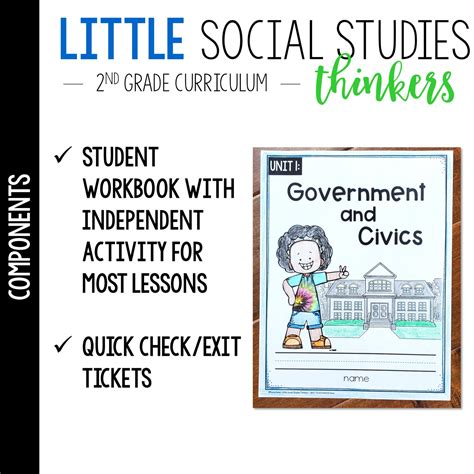 Little 2nd grade SOCIAL STUDIES {Unit 1: Government & Civics} – Mrs