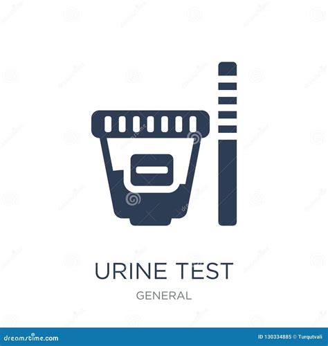 Icône d analyse d urine illustration de vecteur Illustration of