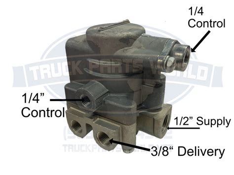 Bendix K021562 T 5010 Sr 7 Trailer Spring Brake Modulating Valve Dual Air Brake Truck Parts World