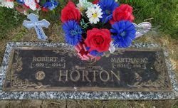 Robert F Horton 1929 1994 Mémorial Find a Grave