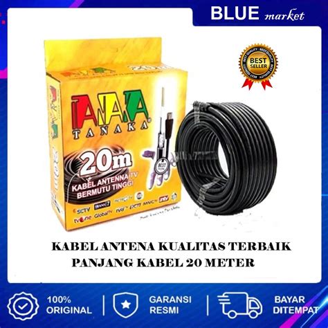 Jual Kabel Antena Tv Kabel Anten Tanaka Rg Meter M M Meter