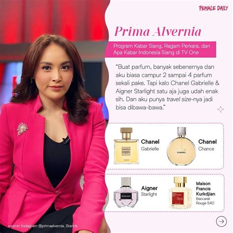 Female Daily Editorial 8 Rekomendasi Parfum Para News Anchor Yang