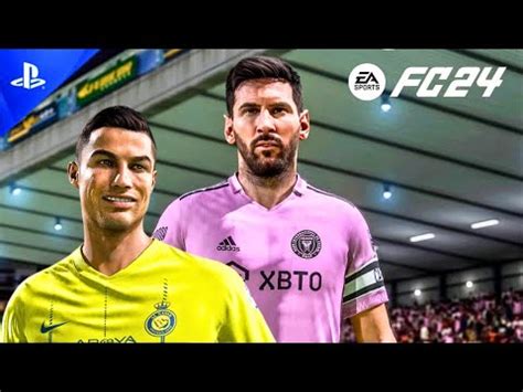 FIFA 24 FC 24 Al Nassr Vs Inter Miami INSANE Ultra Realistic