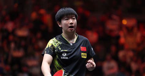 China S Table Tennis Star Sun Yingsha How The Youth Olympic Games