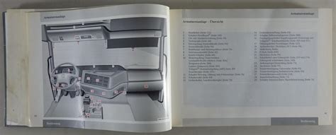 Betriebsanleitung Handbuch Mercedes Benz Actros Typ Stand