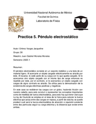 Practica 5 Lab De Fisica Pdf