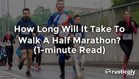 how long should it take to walk a half marathon