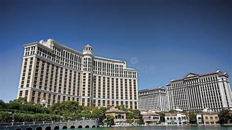 View of Bellagio Hotel and Casino in Las Vegas Editorial Photography ...