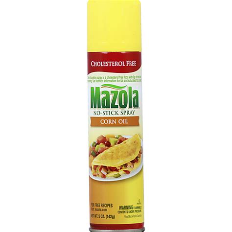 Mazola Corn Oil No Stick Spray Oz Cooking Sprays Foodtown