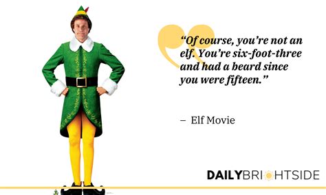 The Elf Movie Funny Elf Quotes Daily Brightside