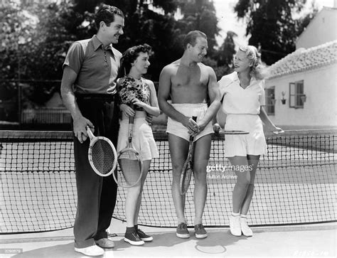 Grant Withers with his wife Loretta Young , Ralph Malone and Lyda ...