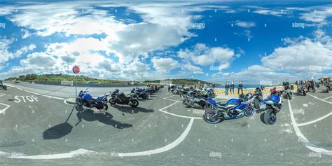 View Of Motorcycle Meeting Alamy