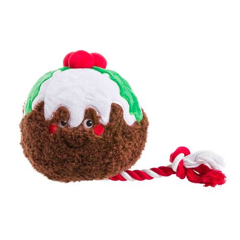 House of Paws Christmas Pudding Dog Toy - The Lancashire Dog Company