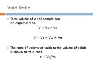 Void Ratio Correlations Ppt