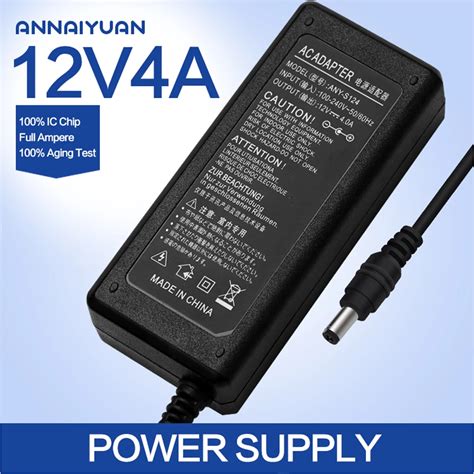 Adx 7mbk4na 12 Power Adaptor Ac 100 240v To Dc 12v 4a Power Supply