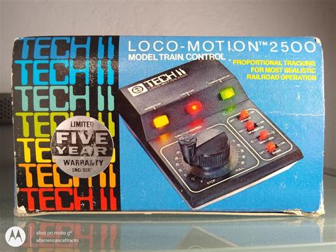 MRC TECH II LOCO MOTION 2500 MODEL TRAIN CONTROLLER TESTED W ORIGINAL