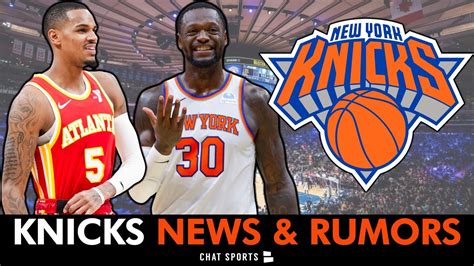 Major Knicks Trade Rumors Ft Julius Randle And Dejounte Murray Win Big