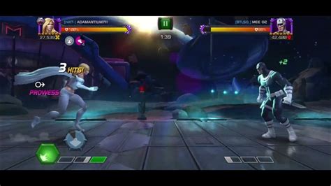 Mcoc Battlegrounds S14 Gc Emma Frost Vs Bullseye Youtube