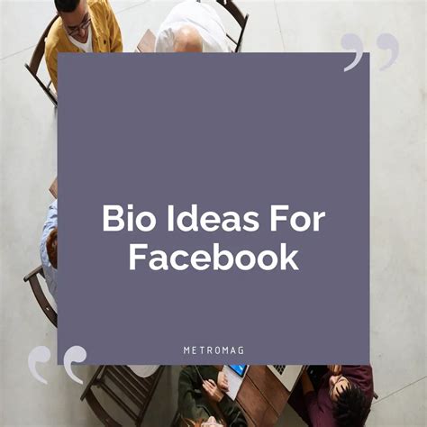 [UPDATED] Bio Ideas - 422+ Facebook Bio Ideas To Make Your Profile ...