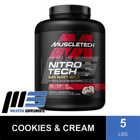 Muscletech Nitro Tech Whey Gold Protein Powder Lbs Whey Protein