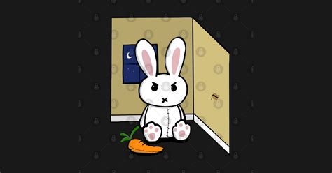 Angry Rabbit - Rabbit - Sticker | TeePublic