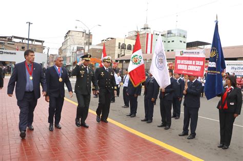 Ceremonia De Izamiento Y Desfile CÍvico En Huaral ConmemoraciÓn Del 203° Aniversario De La