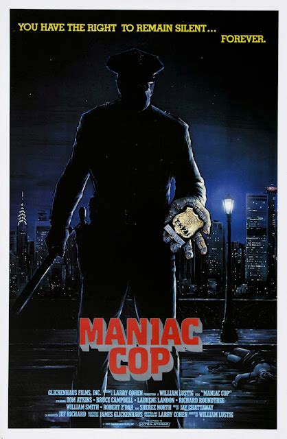 Ha Ha Its Burl Burl Reviews Maniac Cop 1988