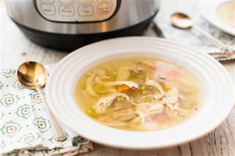 Instant Pot Chicken Soup Recipe