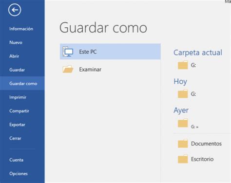 Guardar Un Documento En Word Cursos Online