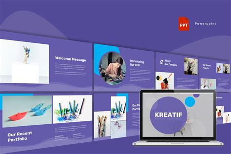 Kreatif - Powerpoint Template | Presentation Templates ~ Creative Market