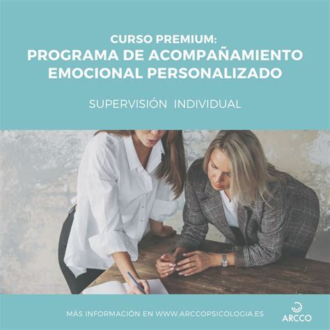 Curso C Mo Acompa Ar Las Emociones En Tus Sesiones Arcco Psicolog A