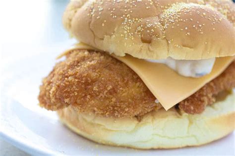 Crispy Panko Fish Sandwich Delicious Homemade Filet O Fish